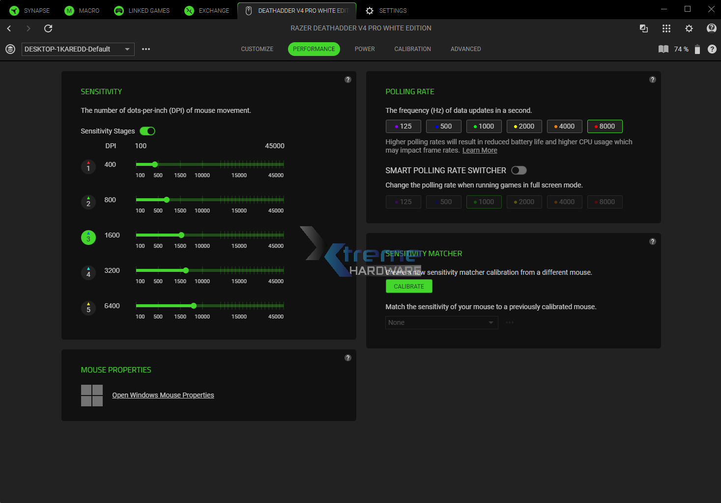 Razer DeathAdder V4 Pro Synapse